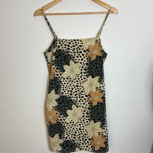 Amuse Society Cheetah mini dress